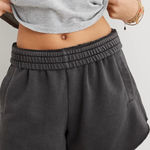 Aerie  Fleece-Of-Mind High Waisted Short, Sz S Photo 0