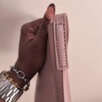 Anthropologie Samara Vegan Leather Blush Crossbody Bag Photo 7