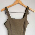 Princess Polly  Green Ribbed Seamless Bodysuit Size 8 Photo 3