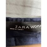 ZARA  Women's Navy Sleeveless‎ Lightweight Tank Top Size Medium Blue Soft Photo 3