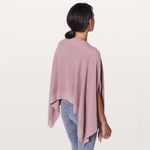 Lululemon Forward Flow Cape Top Vintage Mauve One Size Photo 4