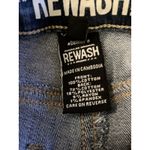 REWASH  Holes Distressed Size 5 27 Button Jeans Vintage Reunion size Photo 4
