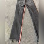 Mother‎ The Pixie Dazzler Ankle Fray Night Shade Jeans ( 23 ) Black Photo 7