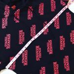 Netflix Stranger Things Red and Black Logo Hoodie Photo 7