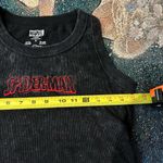 Marvel Black Spider-Man Graphic Tank Top Crew Unisex SZ M Avengers Summer Photo 10