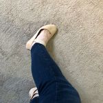 ANNA Ballerina Flats | Pink Elastic Straps & Zip Back | Size 6.5 Photo 4