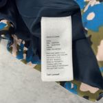 Kate Spade Saturday Dress Womens 0 Blue Green Abstract Floral Retro Fit Flare Photo 6