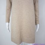 Madewell NEW  merino wool turtle‎ neck sweater ribbed sweater dress, XS Photo 5