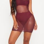 Pretty Little Thing NWT Shape Mesh Panel Bodycon Dress Photo 3