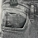 joe's jeans Mia Size 29 High Rise Wide Leg Black Released Hem Grunge Stretch Photo 5