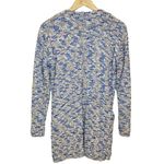 ASTARS Bette Cocoon Cardigan X Small Knit Jersey Knit Lined Open Front Textured Blue Size XS Photo 3