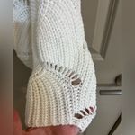 525 America NWOT Revolve  High Neck Scalloped Knit Sweater Size M Photo 6