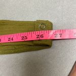 n:philanthropy Revolve  Ribbed Bodysuit Olive Green Square Neck Thong NWT Small Photo 9