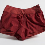 Athletic Running Shorts XL‎ Womens 95% Polyester 5% Spandex Lightweight Burgundy Purple Photo 0