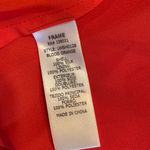 frame denim Frame Womens Red 100% Silk Wrap Maxi Dress Size M Medium Photo 6