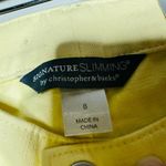 Christopher & Banks Yellow Signature Slimming Solution Modern Ankle Jeans Size 8 Photo 3