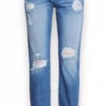 3x1  Mid-Rise Straight Leg mazzy crop fringe jean size 26 Photo 1