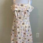 Belle Badgley Mischka  Nori Off Shoulder Floral Scuba Dress Photo 0