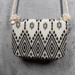 Antik Kraft Boho Festival Crossbody Bag Coin Fringe Tassel Embroidered Tribal Photo 4
