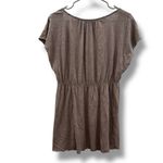 Calvin Klein Empire Waist Top Women’s Medium Brown Cap Sleeve Work Blouse‎ Photo 1