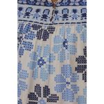 Farm Rio ππ Off-White Stitched Flowers And Girls Midi Dress ~ Small S NWT Photo 6