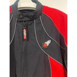 Vintage Y2K 2000s Joe Rocket Motorcycle Racing Jacket Women’s Large Red Black Photo 1