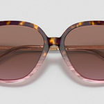 Coach 💕💕 Gradient Square Sunglasses HC8320 C6180 ~ Rose Tortoise Gradient NWT Photo 0