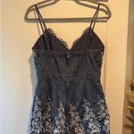 L'ATISTE  Charcoal Dress with Pink Accents Photo 3