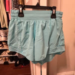 Lululemon Electric Blue  Shorts Hotty Hot 4"  Photo 0