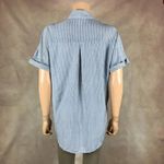 BCBGeneration BCBG Striped Button-Front Top NWT XS Photo 9