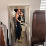 JO NO FUI Genuine Leather Crop Black Pants Size 24 Photo 1