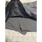 Ellen Tracy Company  100% Linen Skort Skirt Women's Plus Size XXL Gray Drawstring Photo 2