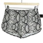 Popular 21  Snakeskin Print Booty Shorts S NWT Photo 0
