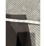 Theory  Size 4 Fitted Pencil Tight Skirt Asymmetric Stitch Pockets Black Back Zip Photo 3