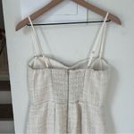 Reformation NWT  Lakia Tweed Midi Dress in Ivory Photo 7