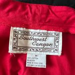 Southwest Canyon Vintage Western Rodeo Button Down Women’s Shirt Medium Photo 3