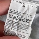 Old Navy Go-Warm Funnel-Neck Cropped Microfleece Sweatshirt Size 3X Cloud Sky Photo 5