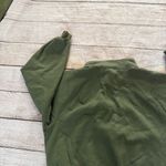 Harry Rosen olive green elephant safari quarter zip sweatshirt size large Photo 10