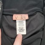 Vintage Voila Ruffle Mini Skirt Black Size M Photo 4