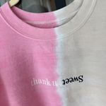 Ariana Grande  Sweetener Tour Split Crewneck thank u, sweet concert next US dates Photo 5