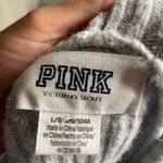 PINK - Victoria's Secret Victoria's Secret Pink Womens Ribbed Cropped Hooded Sweater Size Large‎ Photo 4