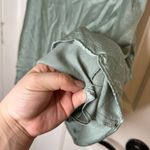 & Other Stories & Other Stories Sage Green Satin Mini Skirt Revolve Girly Chic Glam Soft Girl Photo 2