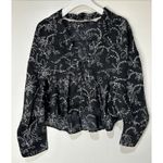 Free People  Intimately Beauty Sleep Short Pajama Set 2 Piece Black Sz Small NWOT Photo 2