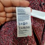 Tommy Hilfiger VTG Red Knit Cardigan with Zipper Sz:XXS Photo 4