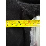 Juicy Couture Black Velour Track Jacket Zip Up Mock Neck Pockets Size M Photo 6