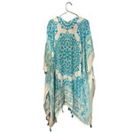 Angie NWT Mandala Printed Cover Up Kimono Photo 4