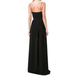 Cinq a Sept Black Gianni Gown High Low Bridesmaid Prom Homecoming Formal Long 0 Photo 2