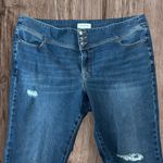 Lane Bryant  Jeans Size 22 Ankle Curvy High Rise Flex Magic Waistband Distressed Photo 1