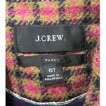 J.Crew Parke Plaid English Moon Houndstooth 100% Wool Blazer Photo 2