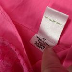 Lilly Pulitzer  dual lined pink lace dress with front bow size 00 Photo 5